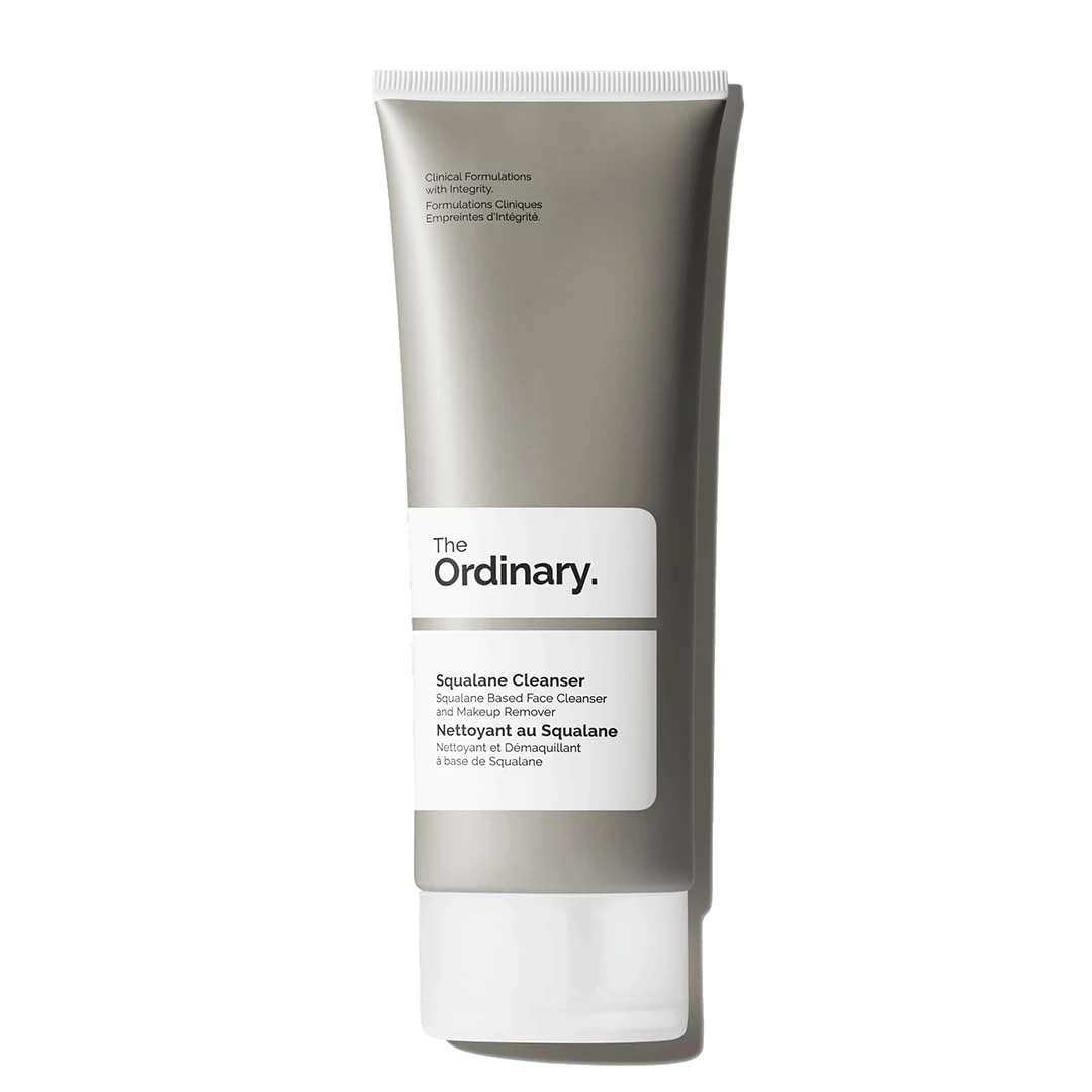 The Ordinary Squalane Cleanser, Hydrating Makeup Remover, Supports Moisture Barrier, 150ml