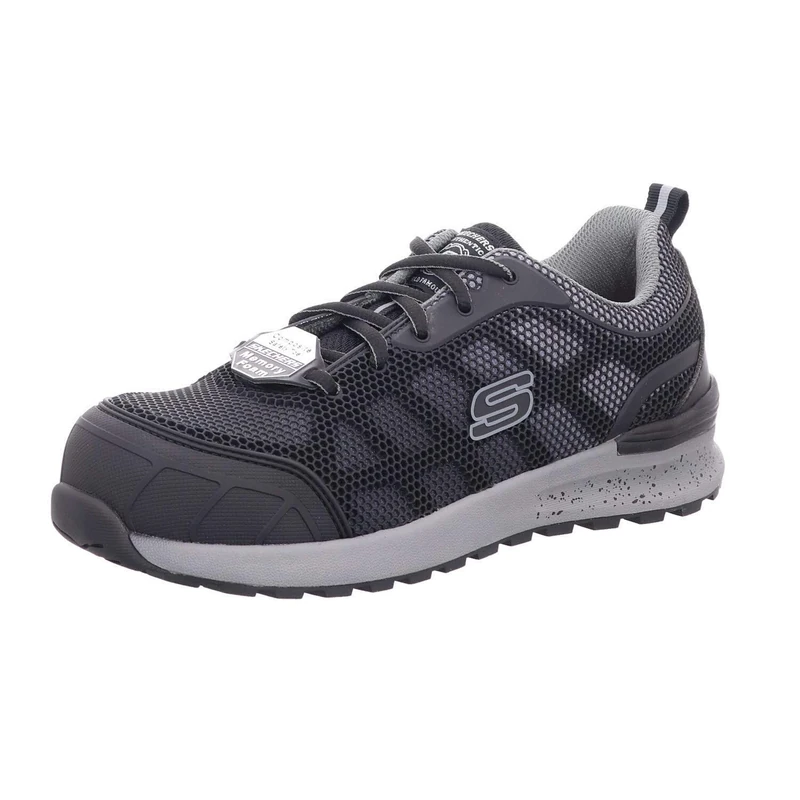Skechers BULKLN LYNDALE, Women's Sneaker, Black, 5 UK (38 EU)