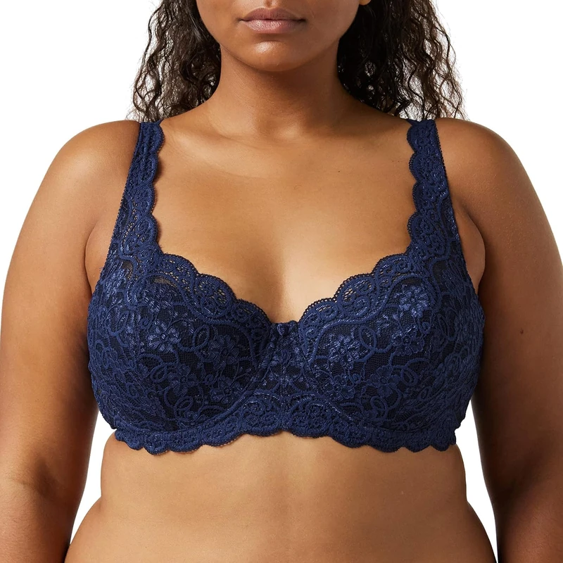 Triumph Women's Amourette 300 WHP X, Wired Padded Bra, DEEP WATER - Image 1