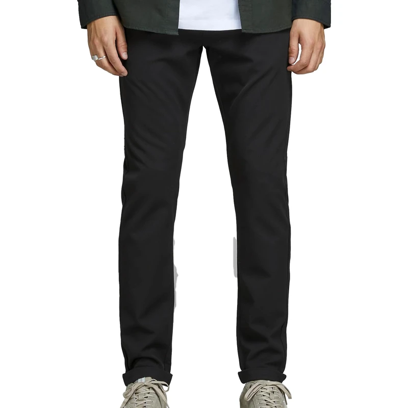 JACK & JONES NOS Men's Jjimarco Jjconnor AKM 769 Black Noos Slim Jeans, (Black Black), W31/L30 (Manufacturer Size: 31)