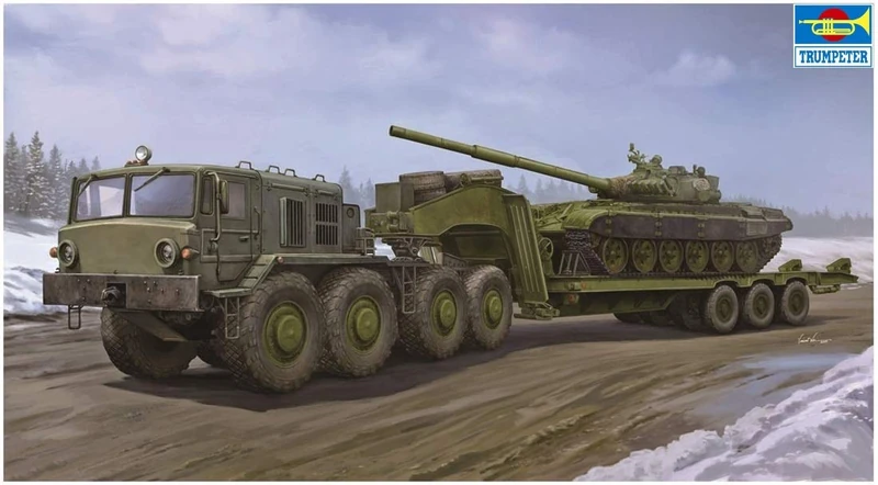 Trumpeter 1:35 - MAZ-537G Late Prod w/ChMZAP-9990 Semi