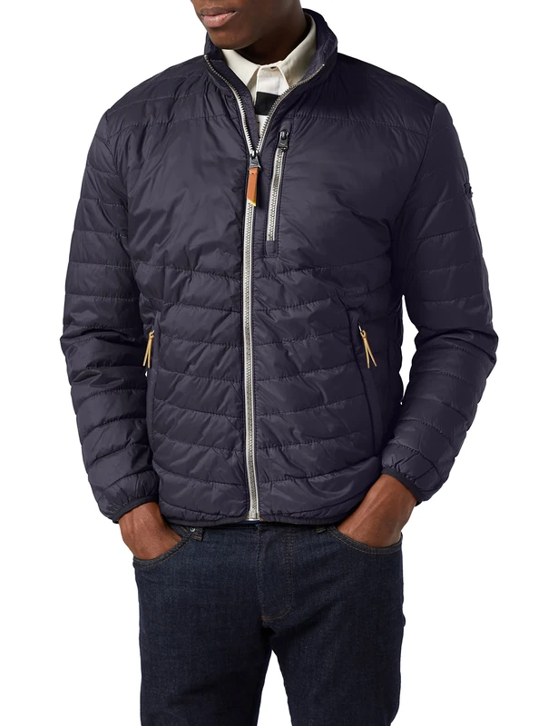 camel active Men's Jacket, Blue, 6XL(Manufacturer Size: 126)