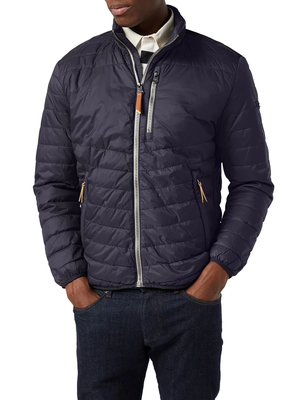 camel active Men's Jacket, Blue, 4XL(Manufacturer Size: 118)