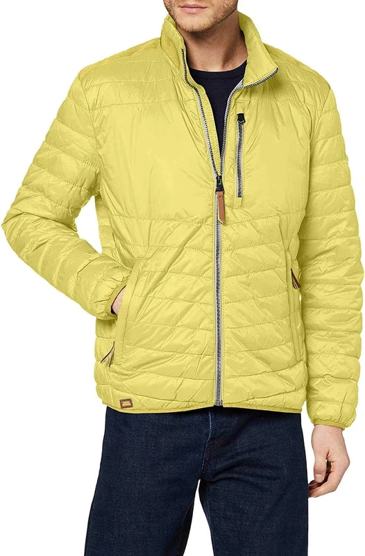 camel active Men's Jacket, Yellow, 5XL(Manufacturer Size: 62)