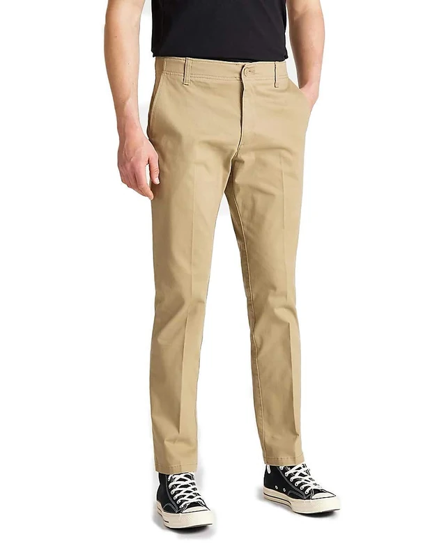 Lee Men's Extreme Motion Chino Jeans, Beige (Taupe), 40W / 30L