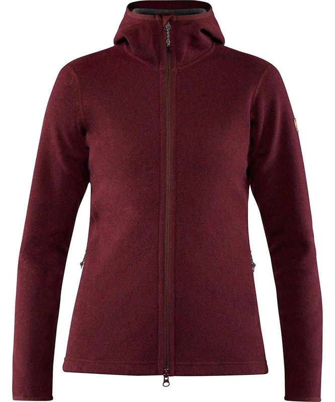 Fjallraven High Coast Wool Hoodie W Sweatshirt - Navy, XS