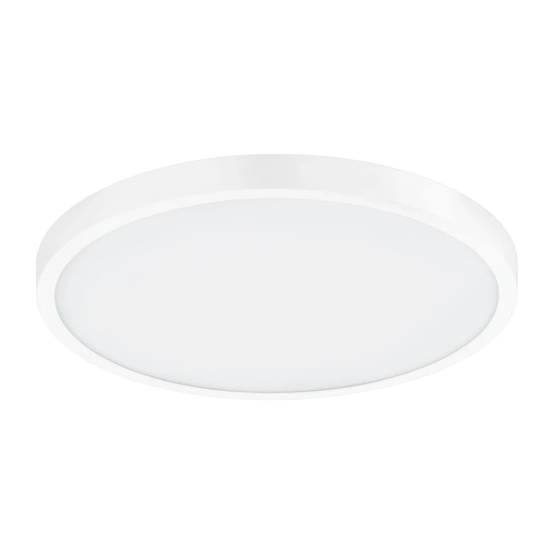 Eglo Access LED Ceiling lamp Fueva-A, 1 Flame Wall lamp, Surface Mounted Aluminium and Plastic lamp in White, with Remote Control, Colour Temperature Change (Warm, Neutral, Cold), dimmable, Ø 30 cm