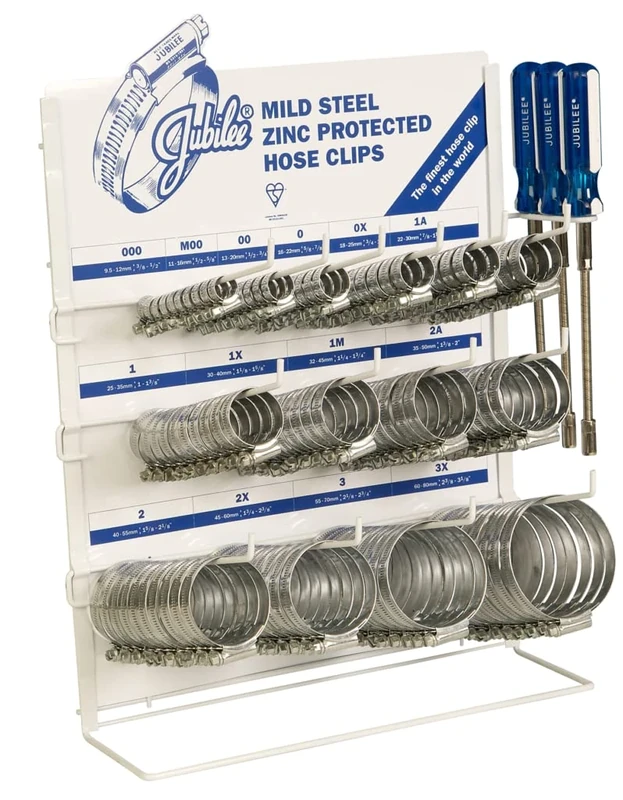 TIMCO Jubilee Large Clip Dispenser Mild Steel CD140MS - 140pcs - Image 1