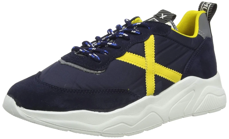 Munich Unisex Adults’ Wave 17 Low-Top Sneakers, Blue (Azul), 46 EU