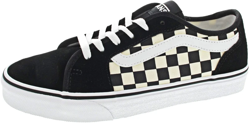 Vans Men's Sneaker, MN Filmore Decon, Checkerboard Black White, 6.5 UK