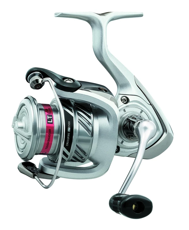 Daiwa CFLT2500 Crossfire LT Spinning Reel 1BB+1 5.3:1, Silver