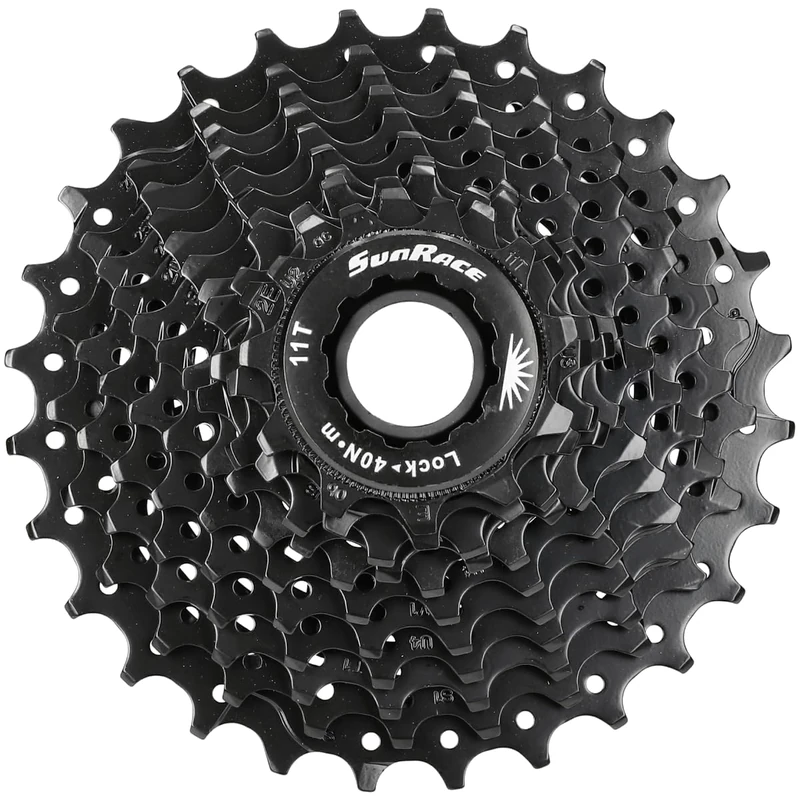 SunRace RS 11-Speed Road Cassette, Black, HG-Spline, 11-28T