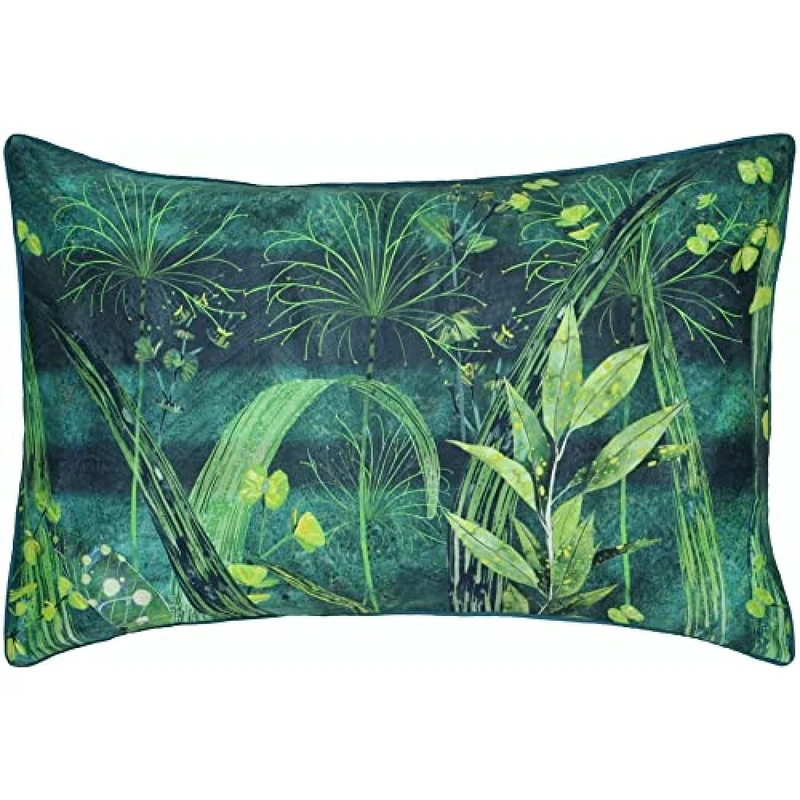 Designers Guild Pillow Case, Cotton, Viridian, 50x70cm