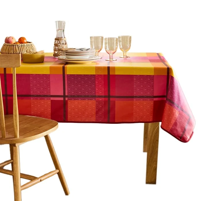 Nydel EW35853LX13 Tablecloth, Raspberry, 160 x 350 cm