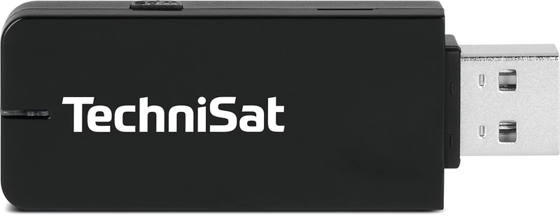 TechniSat TELTRONIC ISIO USB Dual-Band WLAN Adapter (Stick for Wireless Integration of Selected TechniSat ISIO Devices into Home Network) Black