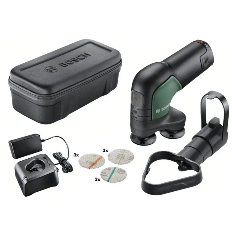 Bosch Akku Schleifer und Polierer EasyCurvSander 12 (1 Akku, 12 Volt System, in Softbag)