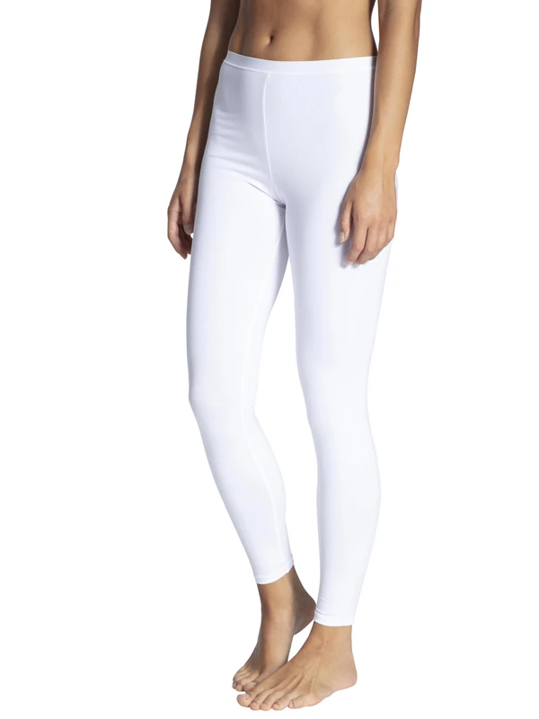 Calida Women's Natural Comfort Slip, White (Weiss 001), 14 (Size: Small)