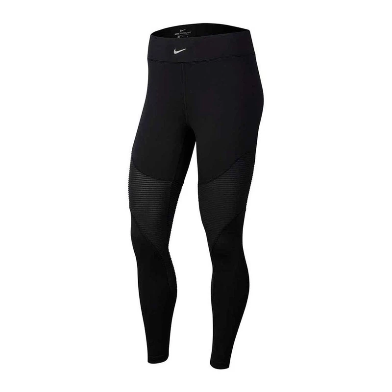 Nike W Np Aeroadpt Tight Sport Trousers - Black/Black/(Metallic Silver), X-Large