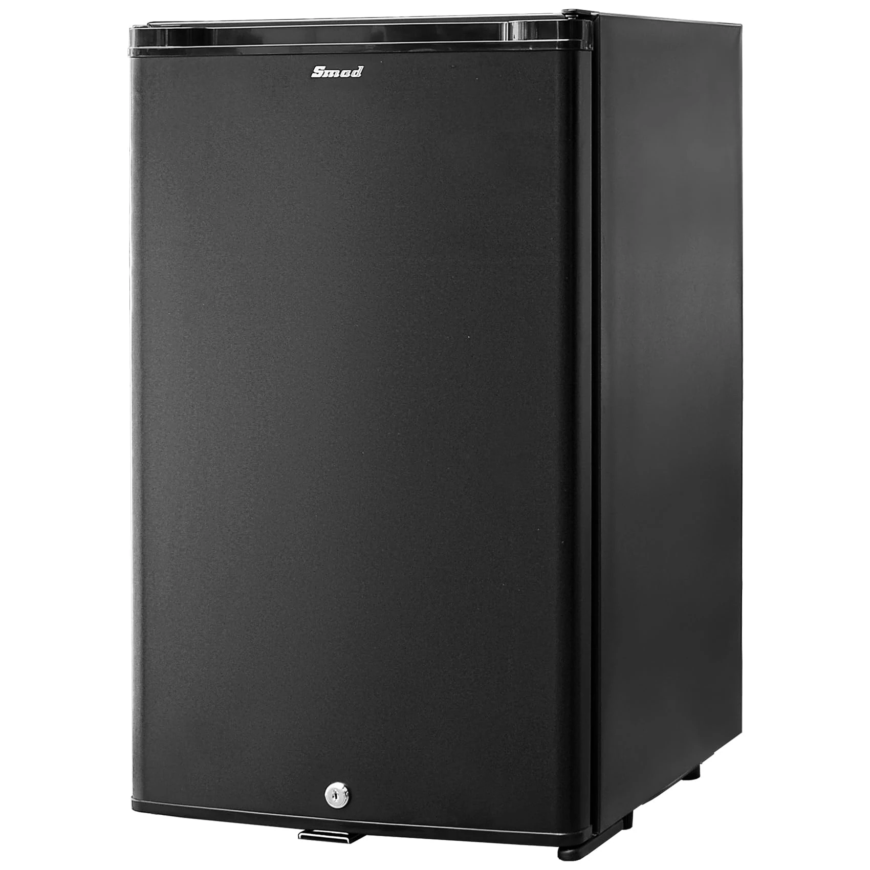 Smad 12V 240V 2 Way Campervan Fridge with Lock, 50L for Caravan, Motorhome, Van, RV, Camper, Lorry, Hotel, Car