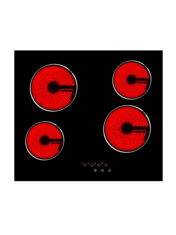ART29148 60cm Touch Control Ceramic Hob Black Glass 4 Cooking Zones