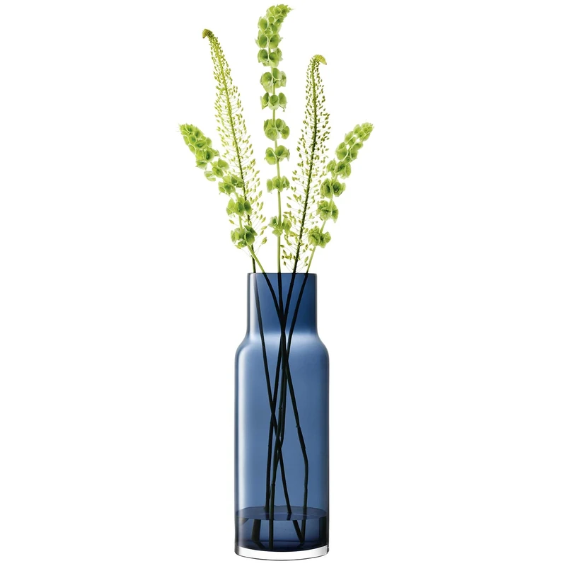 LSA International Giant Vase, Blue