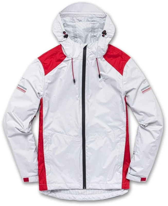 Alpinestars Resist II Men's Windproof Rain Jacket, Light grey, XL
