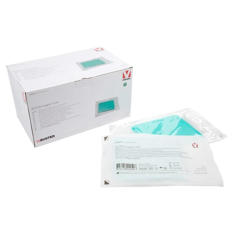 Kruuse Plastic Field Cloth 90 x 120 cm 25 Units
