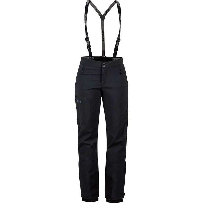 Marmot Wm's Pro Tour Pant Softshell Trekking Pants, Outdoor Trouser, Water Resistant, Breathable - Black, 8