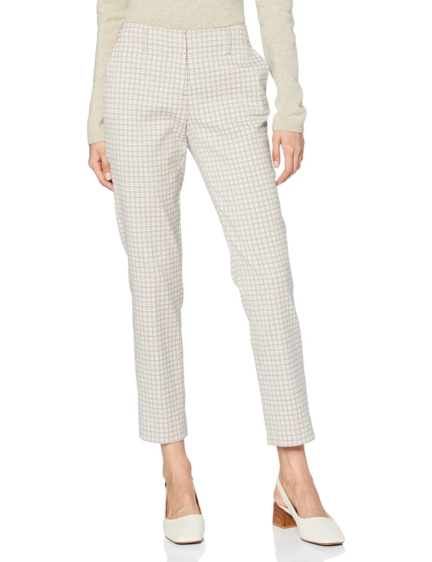 CINQUE Women's Cihamelin Trouser, Beige (Hellbeige 12), (Size: 38) - Image 1
