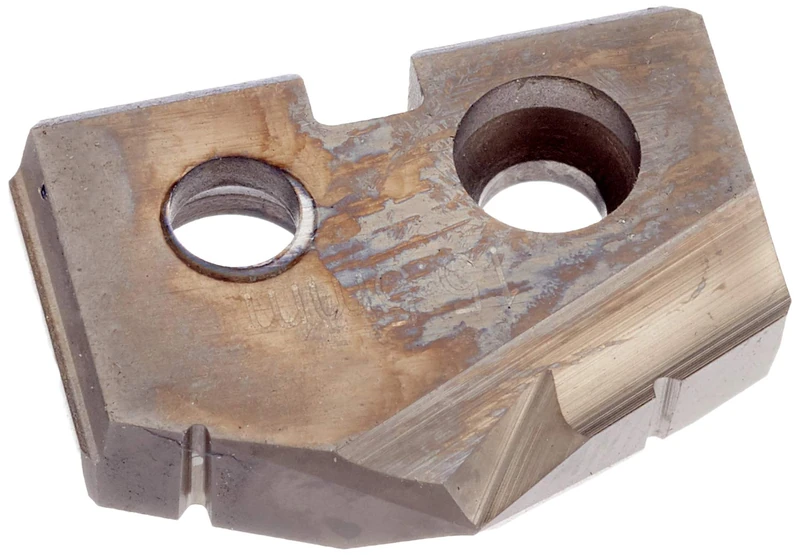 KARNASCH 2230100155 Trowel Drill Bit Plates for Alu, Brass, Copper, Powder Steel 25, 15.5 mm Diameter, 132 ° Point Angle