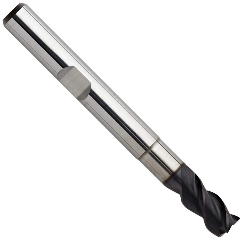 Karnasch 3063310600 Hard Metal Mill, Long, 6 mm Cutting Diameter, 21 mm Using Length, 6 mm Shank Diameter, 57 mm Length, 10 mm Cutting Length