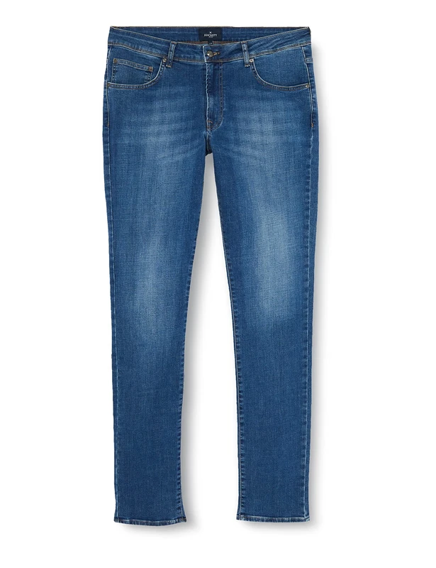 Hackett Largeondon Men's Vint WSH CLC Ns Straight Jeans, Blue (Denim 000), W39 (Size: 29)