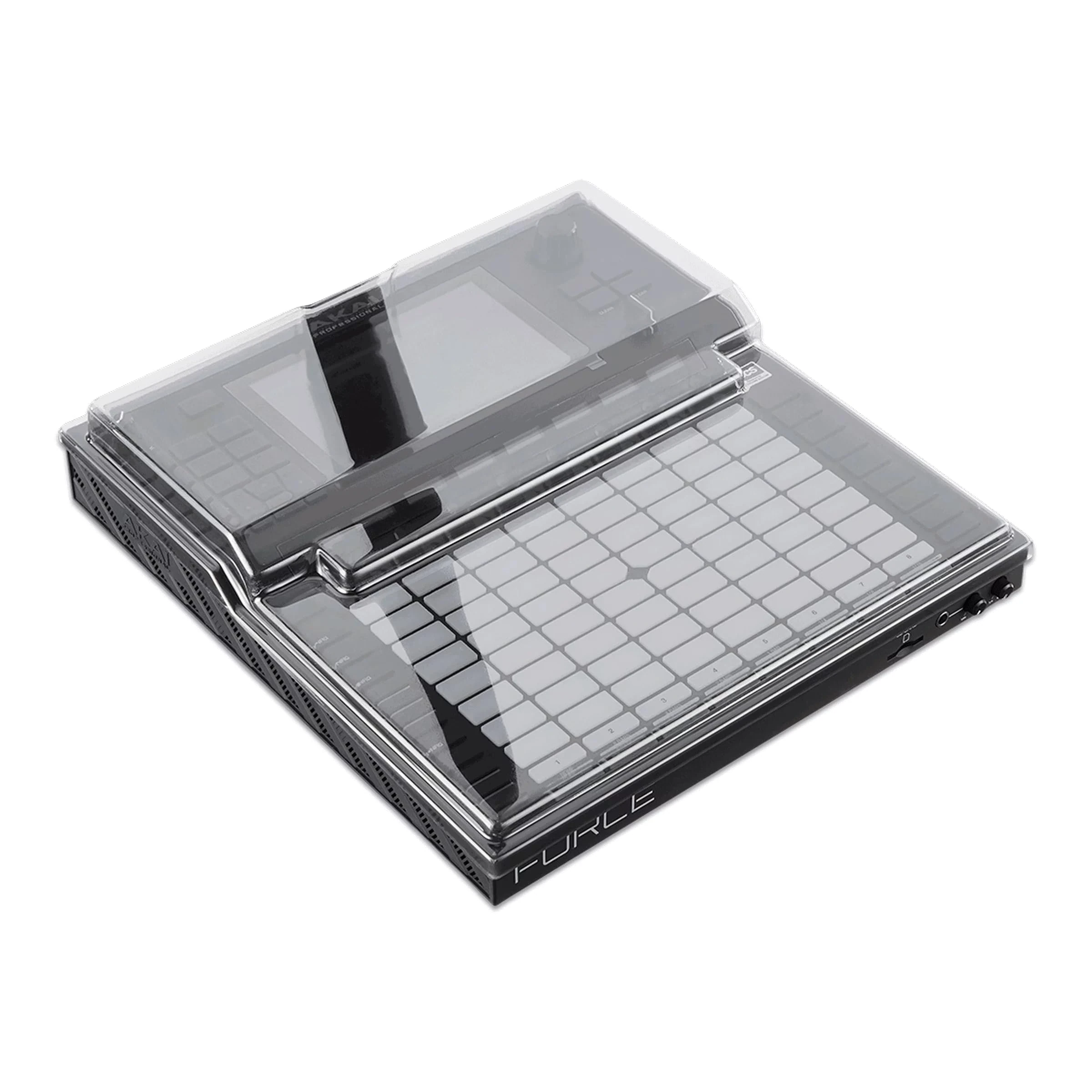 Decksaver Cover for Akai Force - Super-Durable Polycarbonate Protective lid in Smoked Clear Colour, Made in The UK - The Producers' Choice for Unbeatable Protection