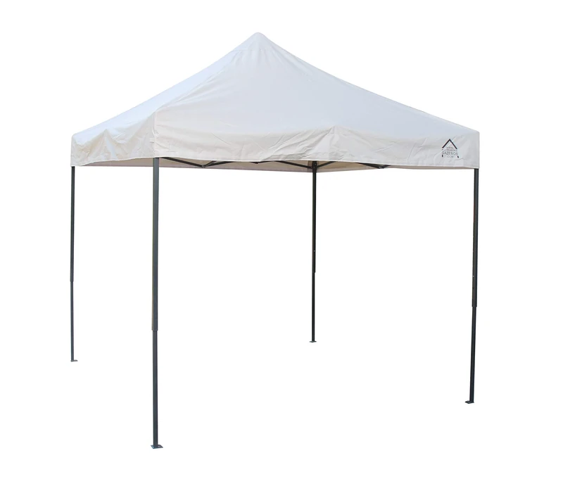 All Seasons Gazebos 2.5x2.5m Pop Up | Heavy Duty, Fully Waterproof Gazebo, High-Grade Materials (Beige)