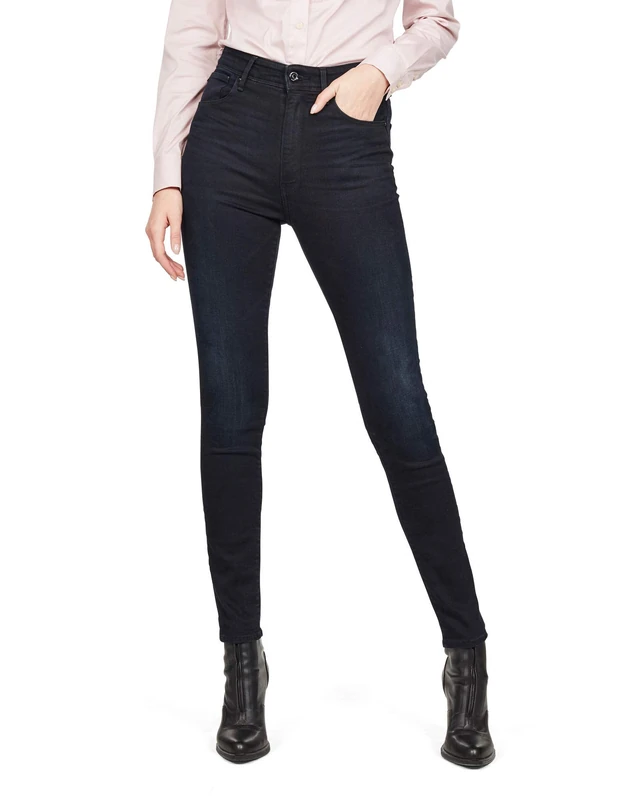 G-Star Women's Kafey Ultra High Skinny Jeans, Blue (worn in blue storm D15578-8971-B188), 24W / 32L