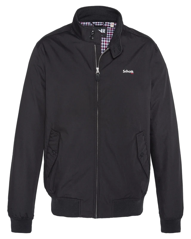 Schott NYC Men's Cabl1220 Jacket Not Applicable, Black (Black Black), X-Large