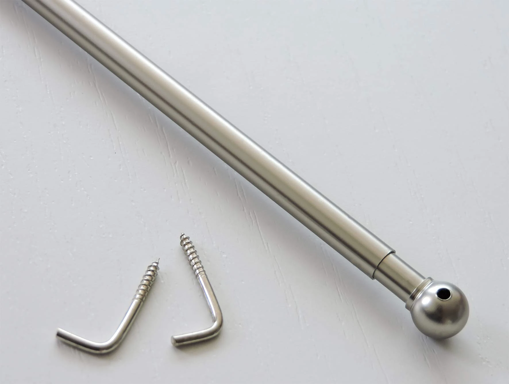 Easy Extendable Magic Wand Brass Nickel Plated 70-110cm