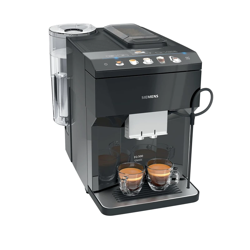 Siemens TP503R09 Super Automatic Espresso Machine, EQ.500 Classic, Black, 1500 W, 1.7 Litres, Plastic