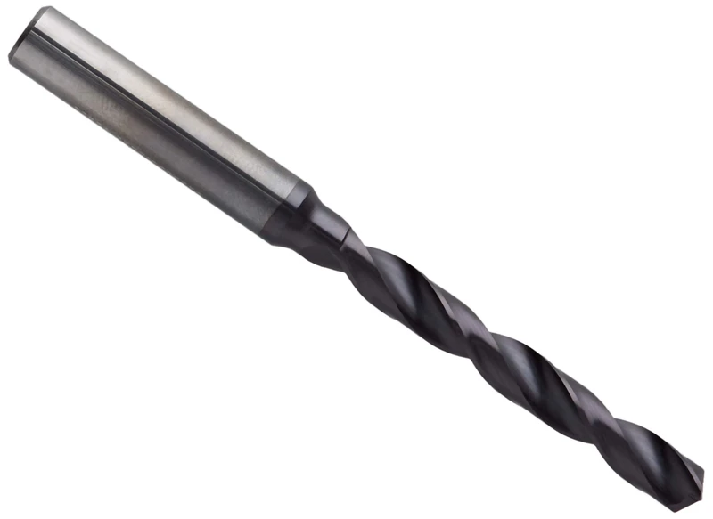 Karnasch 2208020620043 High Performance Micro Drill Bits Hard Metal, 6.2 mm Cutting Diameter, 53 mm Cutting Length, 91 mm Length, 8.0 mm Shank Diameter