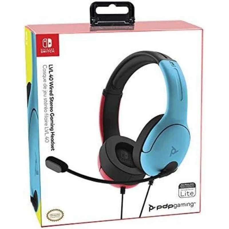 PDP LVL50 Wired Headset Ns (Blue/Red) (Nintendo Switch///)