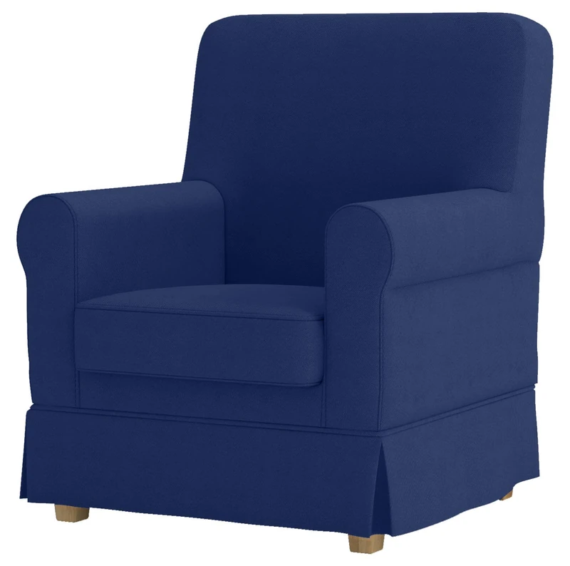 The Ektorp Jennylund Cover Replacement is Custom Made for Ikea Jennylund Chair. an Ikea Armchair Sofa Slipcover Replacement (Blue)