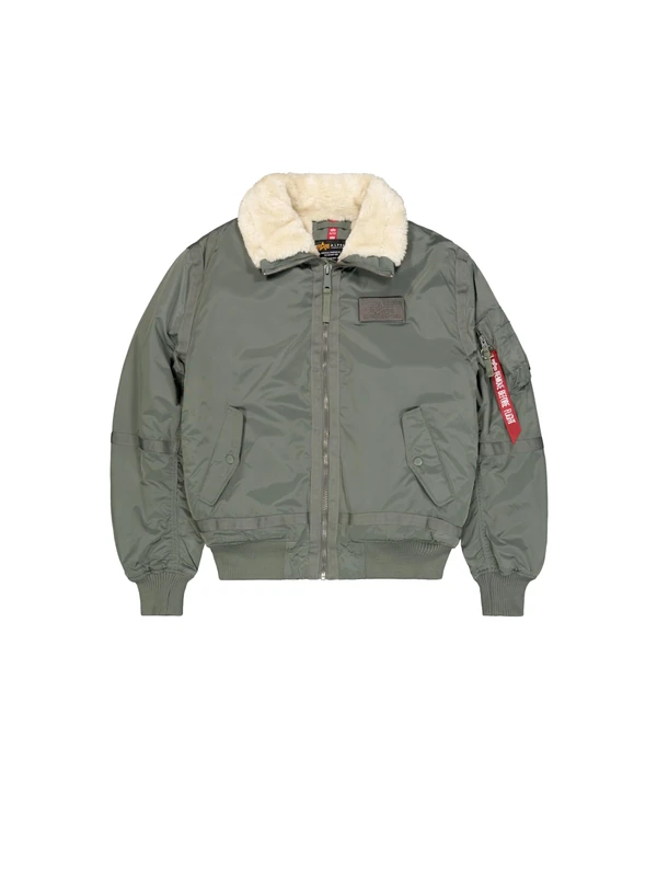 Alpha Industries B15-3 TT Bomber Jacket for Men Vintage Green