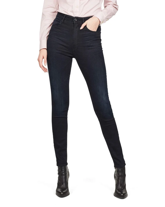 G-Star Women's Kafey Ultra High Skinny Jeans, Blue (worn in blue storm D15578-8971-B188), 23W / 32L