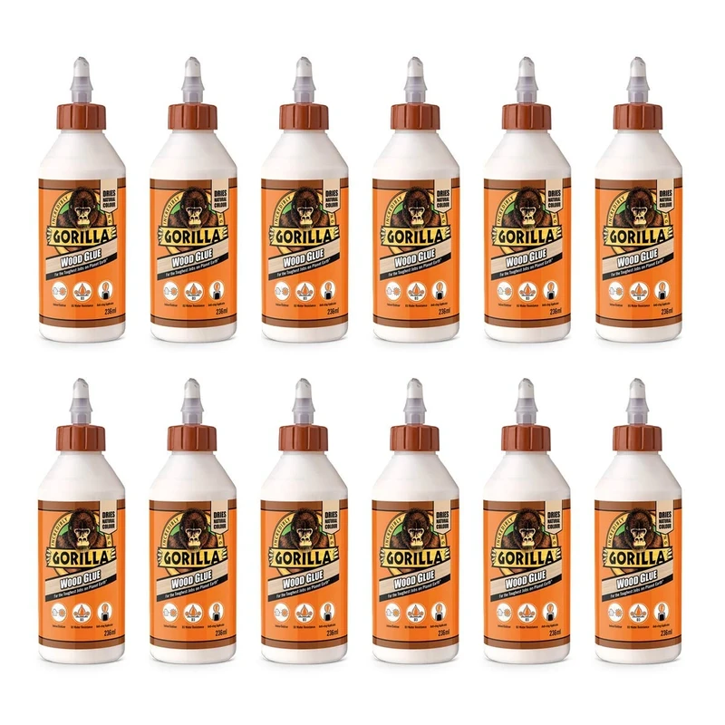 Gorilla Wood Glue 236ml (Pack of 12)