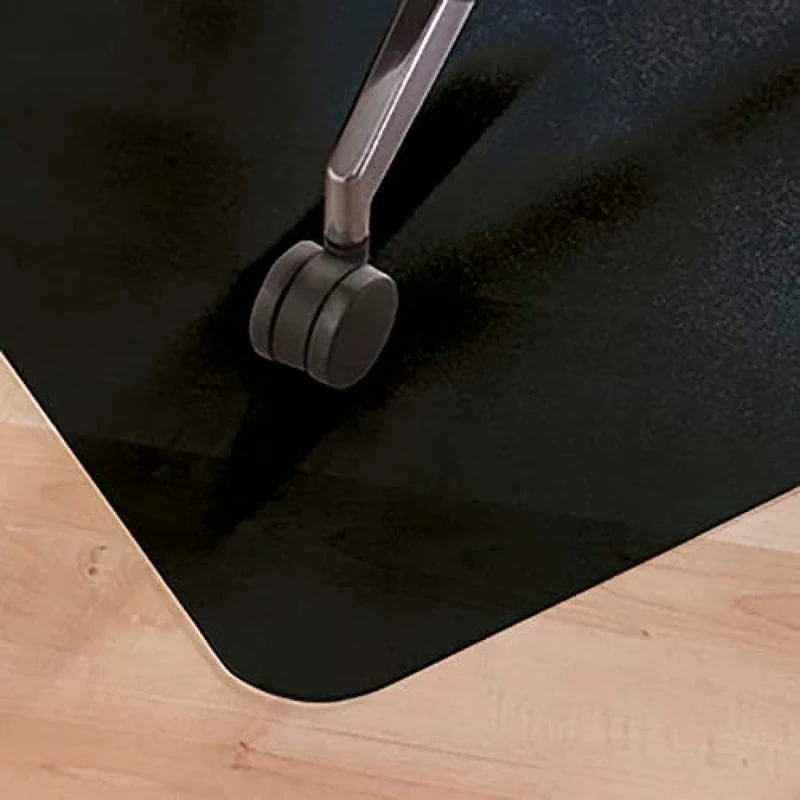 LEVIATAN Floor Mat Office Chair Underlay Universal Floor Protection Mat Office Chair Black 1200 x 900 mm