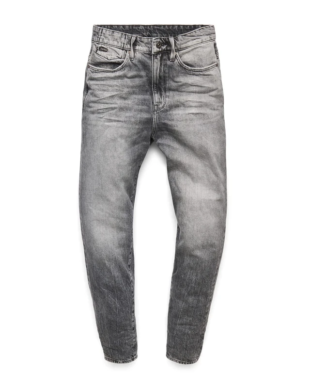 G-Star Women's Janeh Ultra High Mom Ankle Jeans, Grey (sun faded basalt D16083-C049-B380), 24W / 30L
