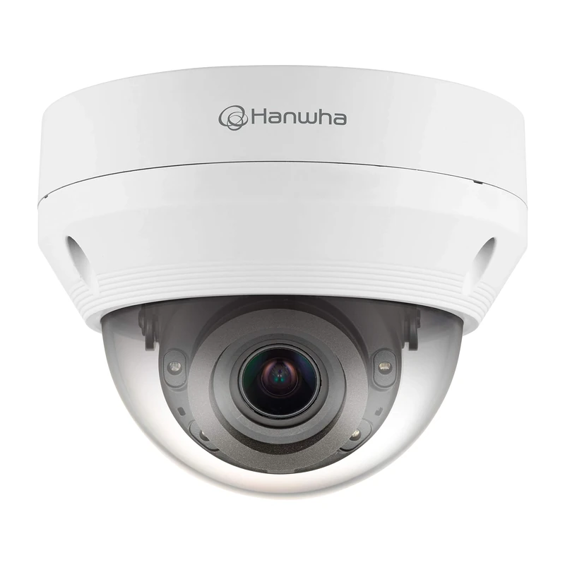 HANWHA QNV-6082R Vandal-Proof 2MP Network IR Dome Camera, 3.2-10mm