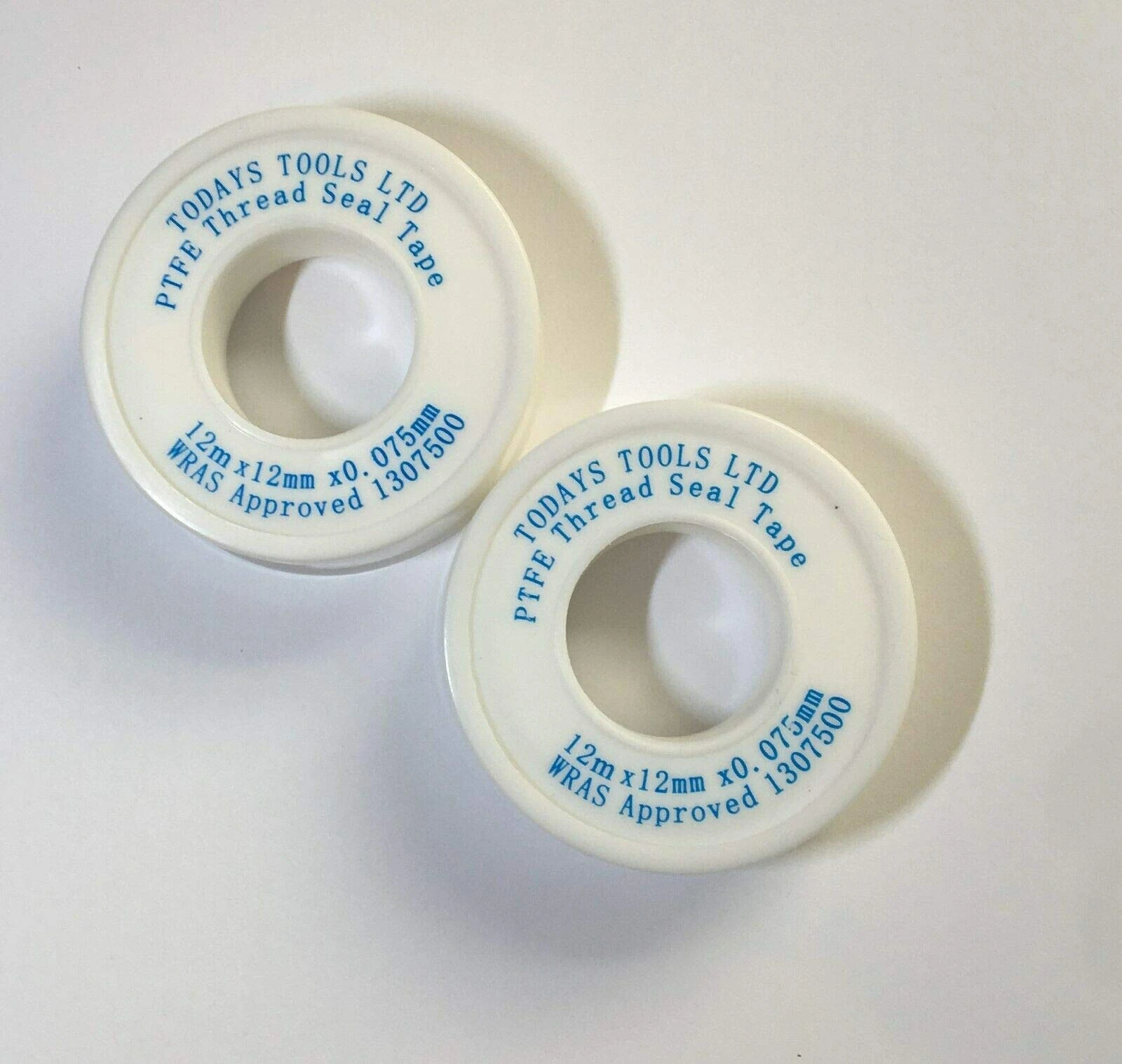 Todays Tools 2 x PTFE ThreadSealing Plumbers Tape Water Tight Fitting Plumbing Seals
