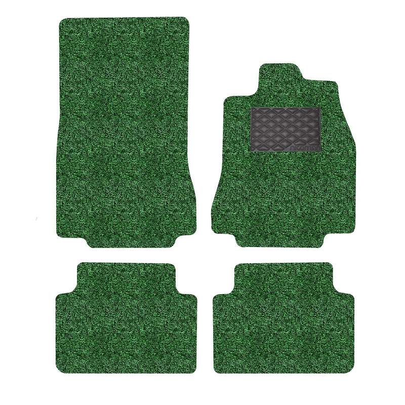 Nicoman Spaghetti All-Weather Fully Tailored Car mats Fit2007-2015 XF Saloon/Estate X250 (Full Set 4-Piece,Green)