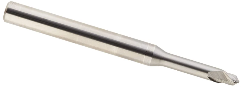 Karnasch 306213040020 3D Hard Metal Micro-Burr with Ball Front, Polished Knives 2-25 × D, 4.0 mm Cutting Diameter, 2.00 mm Corner Radius, 20 mm Using Length, 6 mm - Image 1